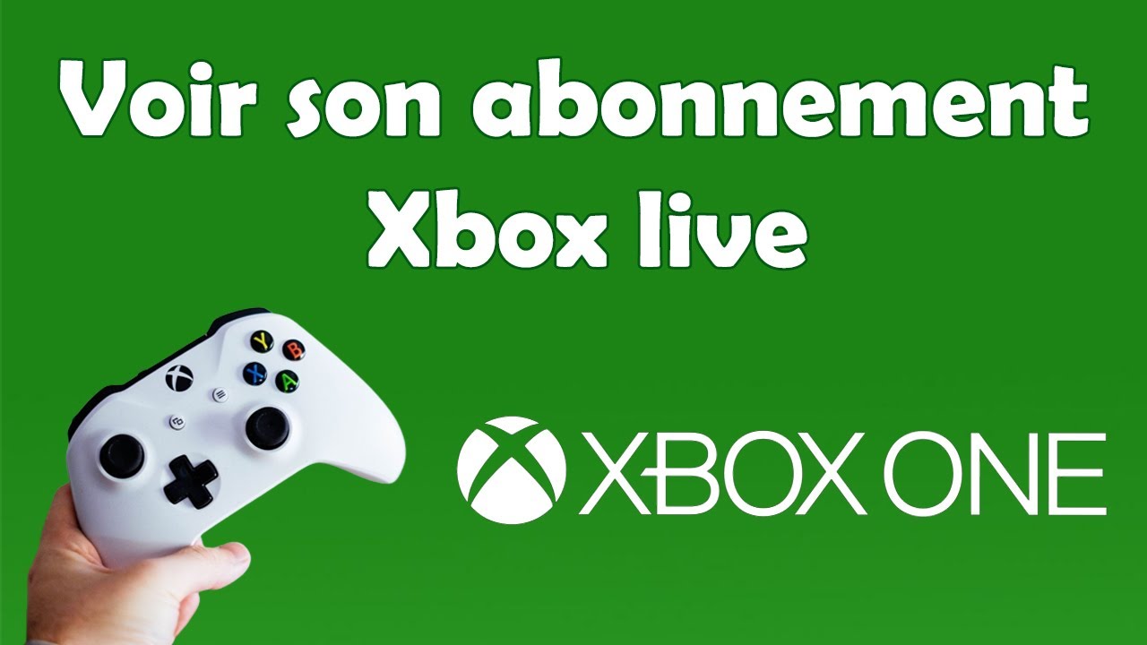 Comment voir son abonnement Xbox live sur Xbox one - YouTube