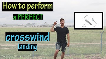 How to do a perfect crosswind landing