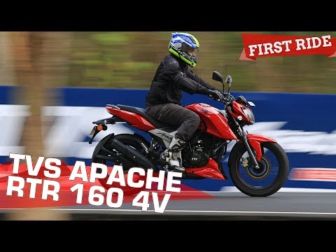 TVS Apache RTR 160 4V | Best RTR Yet? First Ride Review | ZigWheels