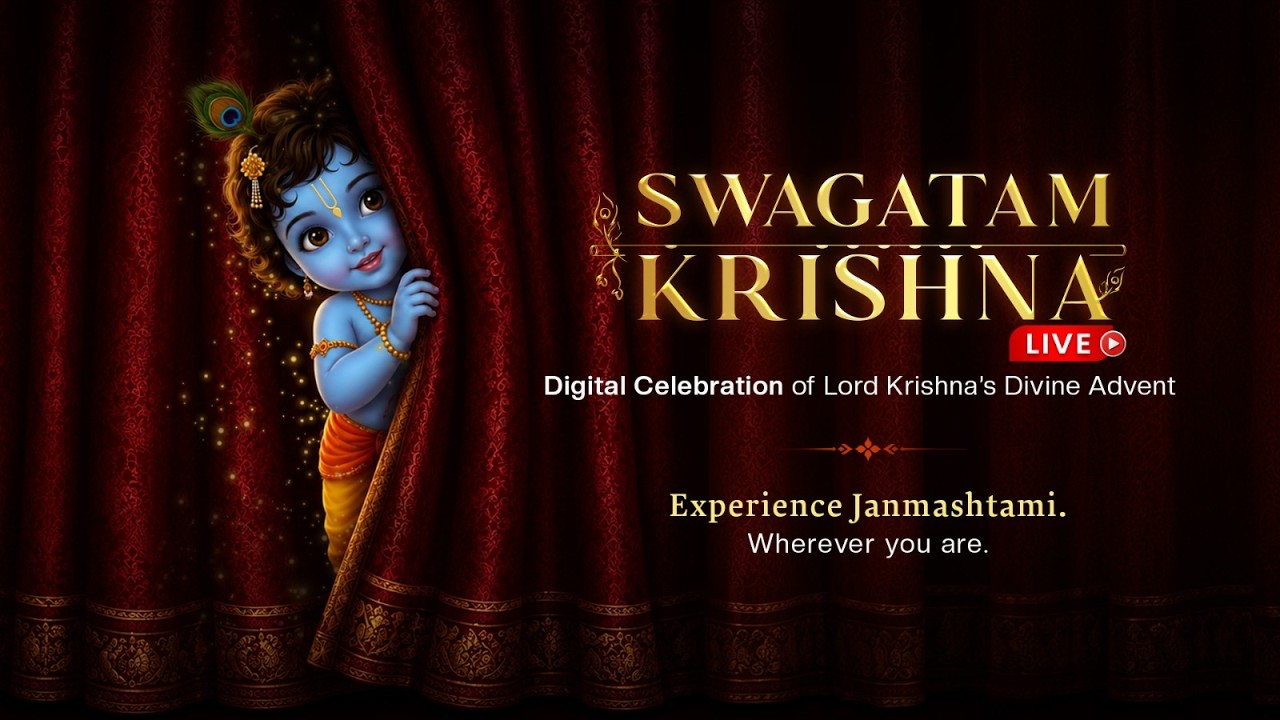 Swagatam Krishna - a Grand Digital Celebration of Sri Krishna Janmashtami