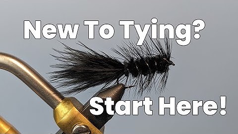 Learn to tie a Woolly Bugger (New to Tying? Start Here!)
