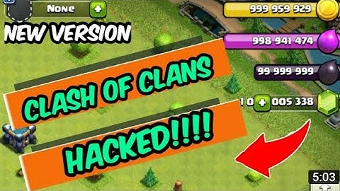 Clash of clans mod apk all unlimited money and elixir and dark elixir