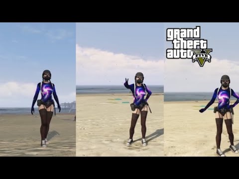 Gta 5 Modded Female Tryhard Outfit Transfer Glitch Youtube