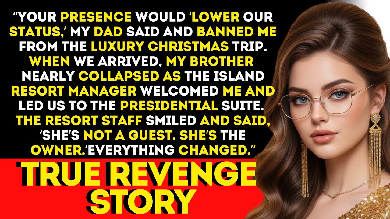 My family banned me from the luxury trip at Christmas — then resort staff said ‘she’s the owner’
