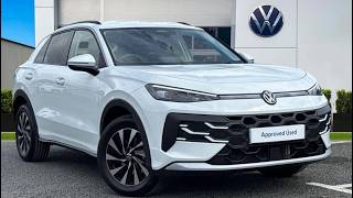 Approved Used Volkswagen T-Roc Life 1.5 eTSI 150PS DSG in Pure White | CX26KNM | Wrexham Volkswagen