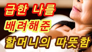 내게 먼저 다가온 할머니...실화사연, 충격적인 사연 막장사연 장모님 썰 이모 친구엄마 사이다 응징 반전 사랑 이야기 로맨스