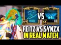 Feitz vs synzx in ranked match with karol g  pubg mobile