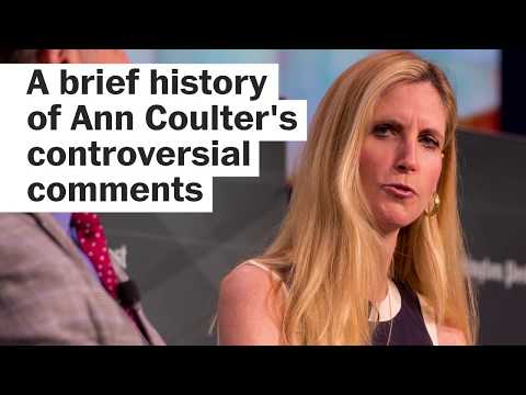 A brief history of Ann Coulter's controversial comments
