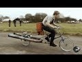 Jet Engine Bicycle Blasts Off | Outrageous Acts of Science