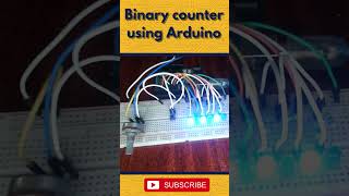 Arduino LED Patterns Tutorial: 6 | How to make binary counter using Arduino