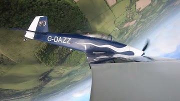 VANS RV-4 beating up the skies