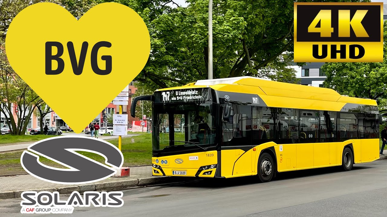 [BVG Berlin: 147 Leopoldplatz — Ostbahnhof via Wedding & Hauptbahnhof] Solaris Urbino IV 12 Electric