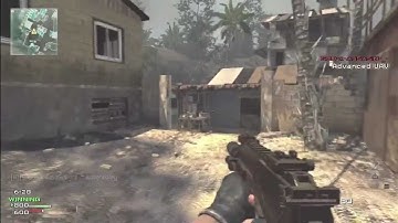 MP7 Ownage through a village! MW3 Gameplay 30-?