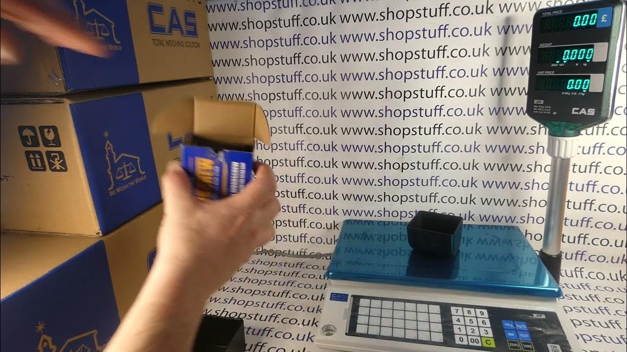 How To Use CAS AP Retail Weighing Scales Sales Demonstration (AP-6/15 ...
