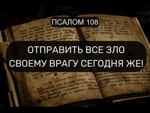 ОТПРАВИТЬ ВСЕ ЗЛО СВОЕМУ ВРАГУ СЕГОДНЯ ЖЕ!