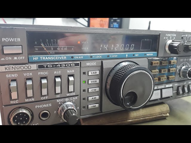 Kenwood TS-430S Não Liga- Luizinho de Carpina PE - YouTube