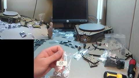 Live: 4.   Assembling Geeetech Rostock 301 3D Printer Сборка  3Д Принтера  3 color in 1 3 цвета в 1