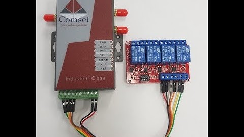 How to configure SMS to control the Comset CM685V, CM770W and CM950W Router