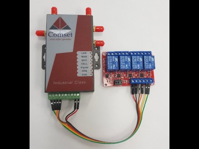 How to configure SMS to control the Comset CM685V, CM770W and CM950W Router