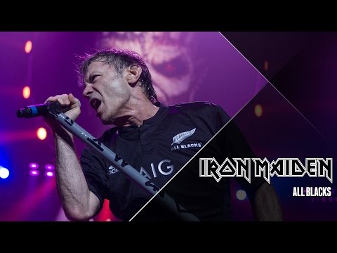 Iron Maiden: Bruce Dickinson recebe homenagem do time All Blacks