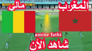 بث مباشر مباراة المغرب ضد مالي ربع نهائى  كأس العالم تحت 17 سنة