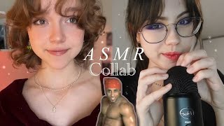 АСМР ЗВУКИ РТА со СКРЕТЧИНГОМ микрофона ♡ коллаб #asmr #асмр