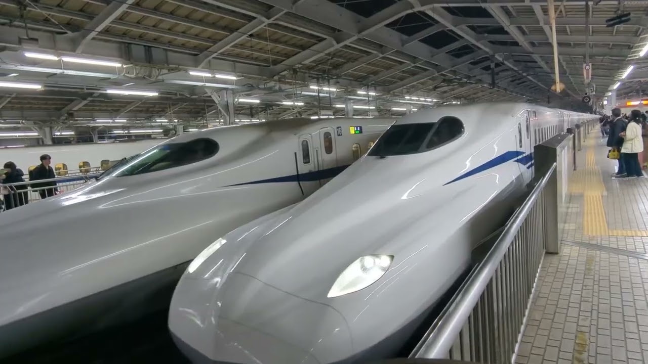 2026年3月22日東海道新幹線新大阪(駅)上り(新大阪·)東京行き 25番線着