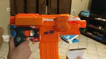 Full Auto Stryfe firing demonstration.