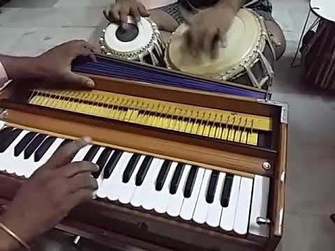 दिल के अरमां आँसुओं मे बैह गये 💐हारमोनियम धुन 💐