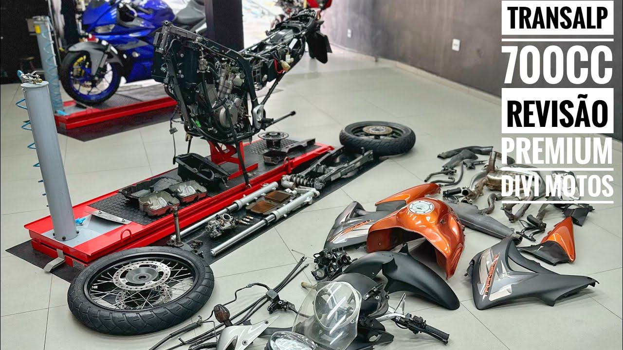 XL 700 TRANSALP 2014 NA REVISÃO PREMIUM,ESSA DEU TRABALHO