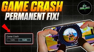 FIX GAME CRASH IN BGMI PERMANENTLY (no clickbait)😱💯❤️‍🔥