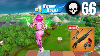 66 Elimination Solo Vs Squads Gameplay &quot;Build / ZeroBuild&quot; Wins (Fortnite OG)