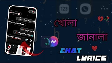 Khola Janala Lofi | TikTok Trend Alight Motion Xml | Messenger Status Video | Ariyan X Chowdhury