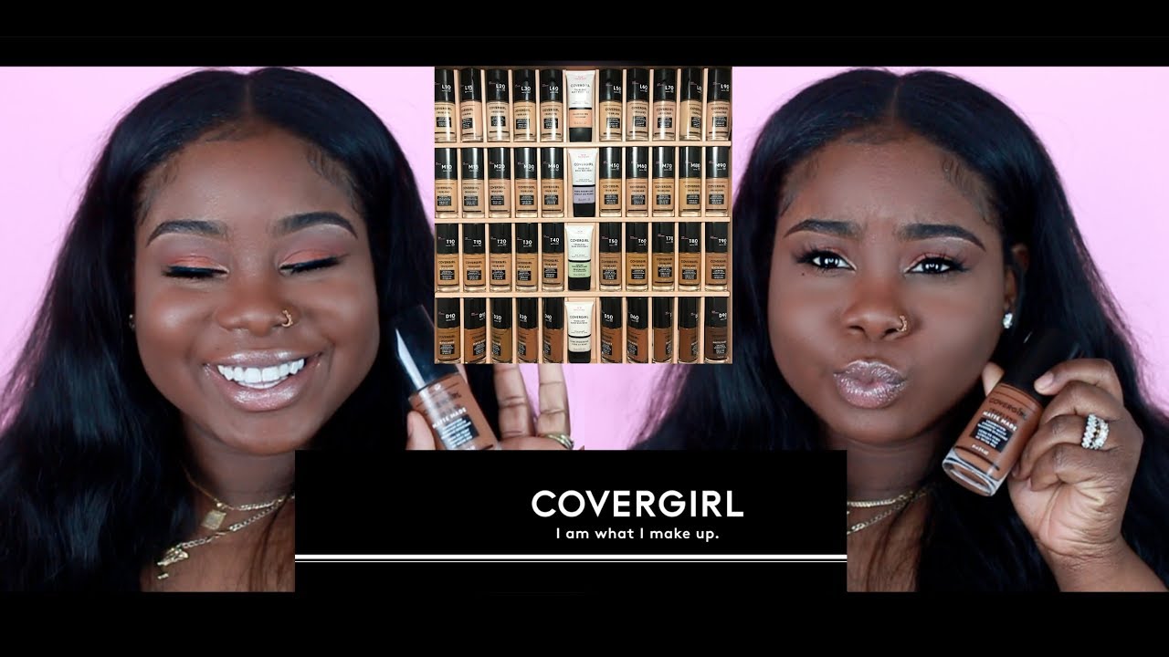 NEW COVERGIRL TruBlend Matte Made Foundation Is LIT🔥🔥review & demo