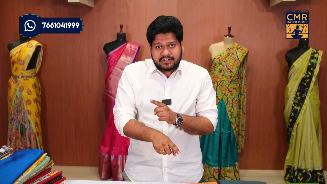 Pure Handloom Beauty 🧵 Traditional Look! Nizam  Border Dress Material