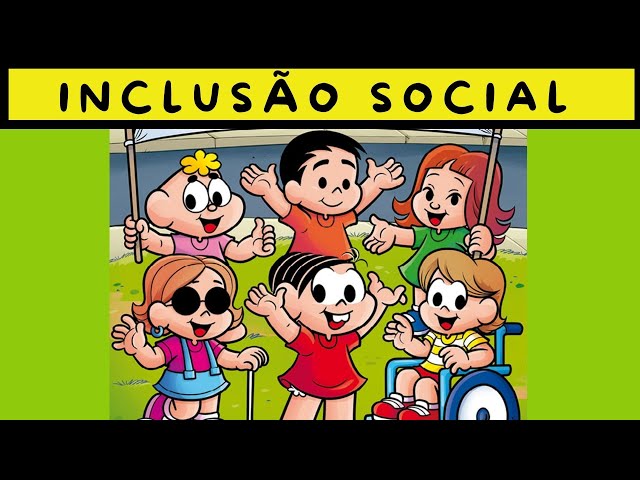 Turma da Mônica tem representatividade com personagens com deficiência