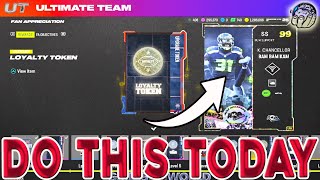 HOW TO GET “FA LOYALTY TOKEN" & FREE 99 AKA CREWS PLAYER IN MADDEN 24! | Madden 24 Ultimate Team