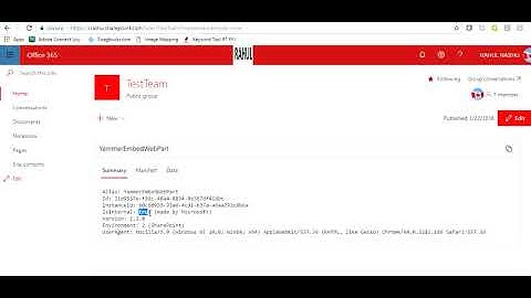 web part maintenance page in modern sharepoint online sites