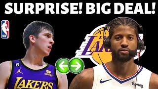 GOES VIRAL! IT MADE AN IMPACT ON RIVALS! LAKERS MAKING THE BIGGEST TRADE! FANS REJOICE! LAKERS NEWS!