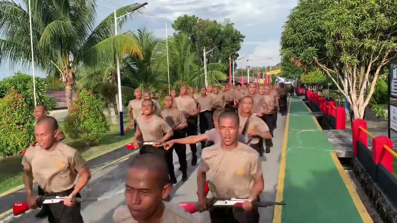 Binsik Sore Siswa Diktukba Polri Gel. II T.A. 2024 Di SPN Polda Kepri