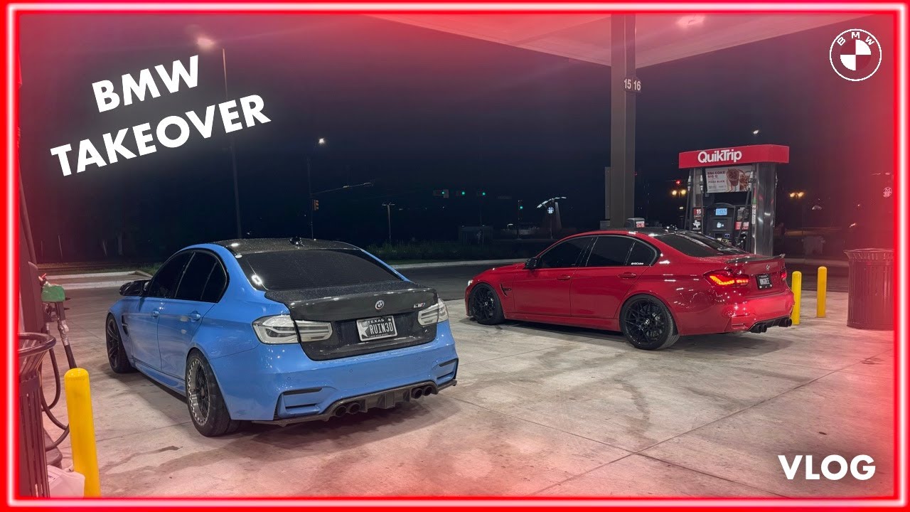 Insane BMW Drivers Takeover A Car Meet *BAD IDEA* - YouTube