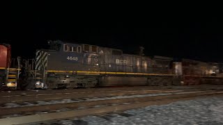 BCRail Dash 9! CSX 3200 Leads Empty Ethanol B648-16 on 3/17/23