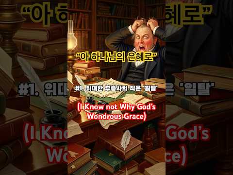 찬송가에 얽힌 은혜로운 이야기 7편 아 하나님의 은혜로 I Know Not Why God S Wondrous Grace 찬송가이야기 아하나님의은혜로 대니얼휘틀