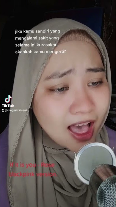 cover: if it is you - Rose blackpink version. #shorts #shortcoversongs #ifitisyou #roseblackpink