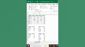 Don’t Consolidate Manually 🚫 Use This Excel Tool! #excel #exceltips #exceltricks #spreadsheets