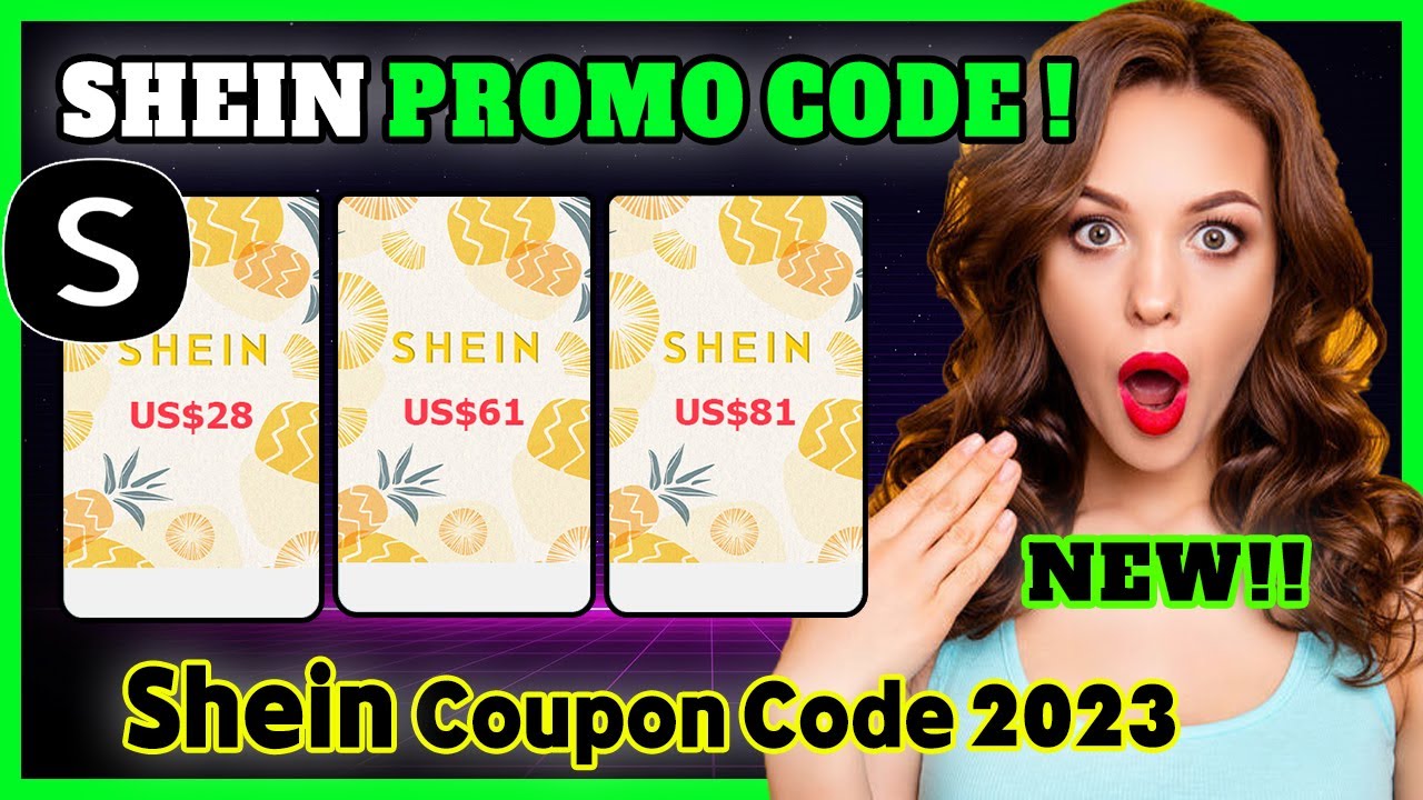 Shein Promo Codes Today ✅ Shein Coupon Code 2023 ✅ Secret Shein Coupon Codes