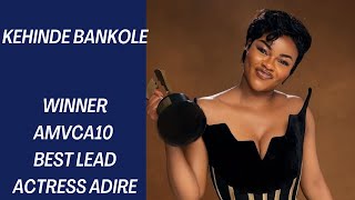 Kehinde Bankole Winner of the best Lead Actress Award AMVCA 2024 #amvca2024 #winners #reactionvideo