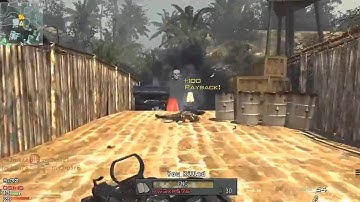 Mw3 Multiplayer Gameplay - UMP Kill Confirmed on Village