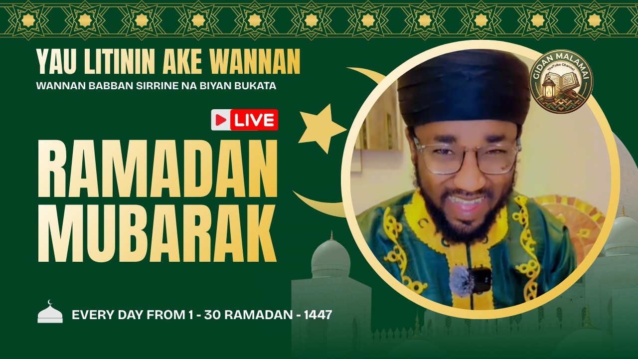 Yau Litinin Ake Wannan Aikin - Gidan Malamai