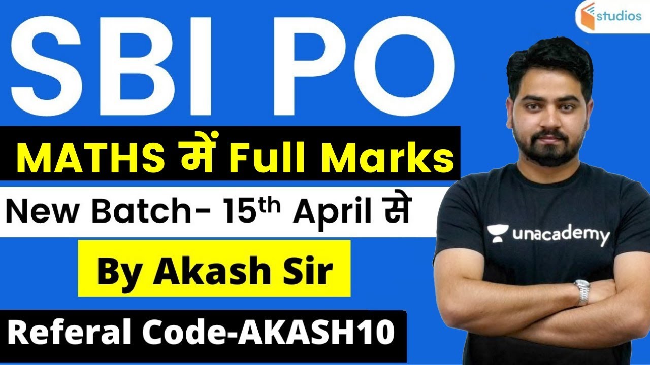 sbi-po-math-new-batch-start-15th-april-use-referral-code-akash10